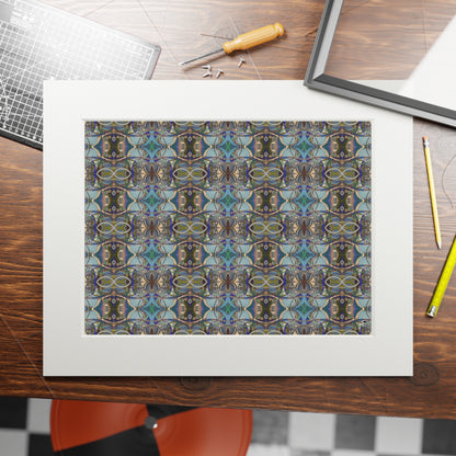 Fine Art Print (Cardboard Frame) - No. 219 - Crossroads Pattern