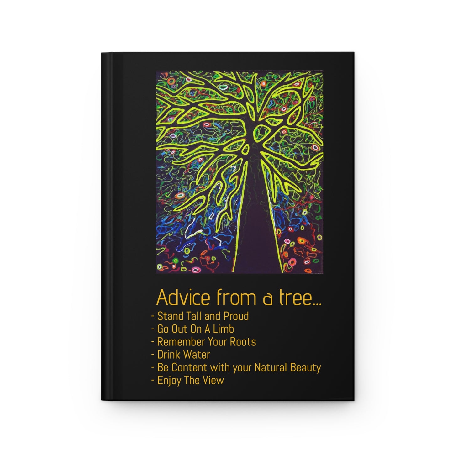 Hardcover Journal Matte (Lined) - No. 111 - Advice from a tree