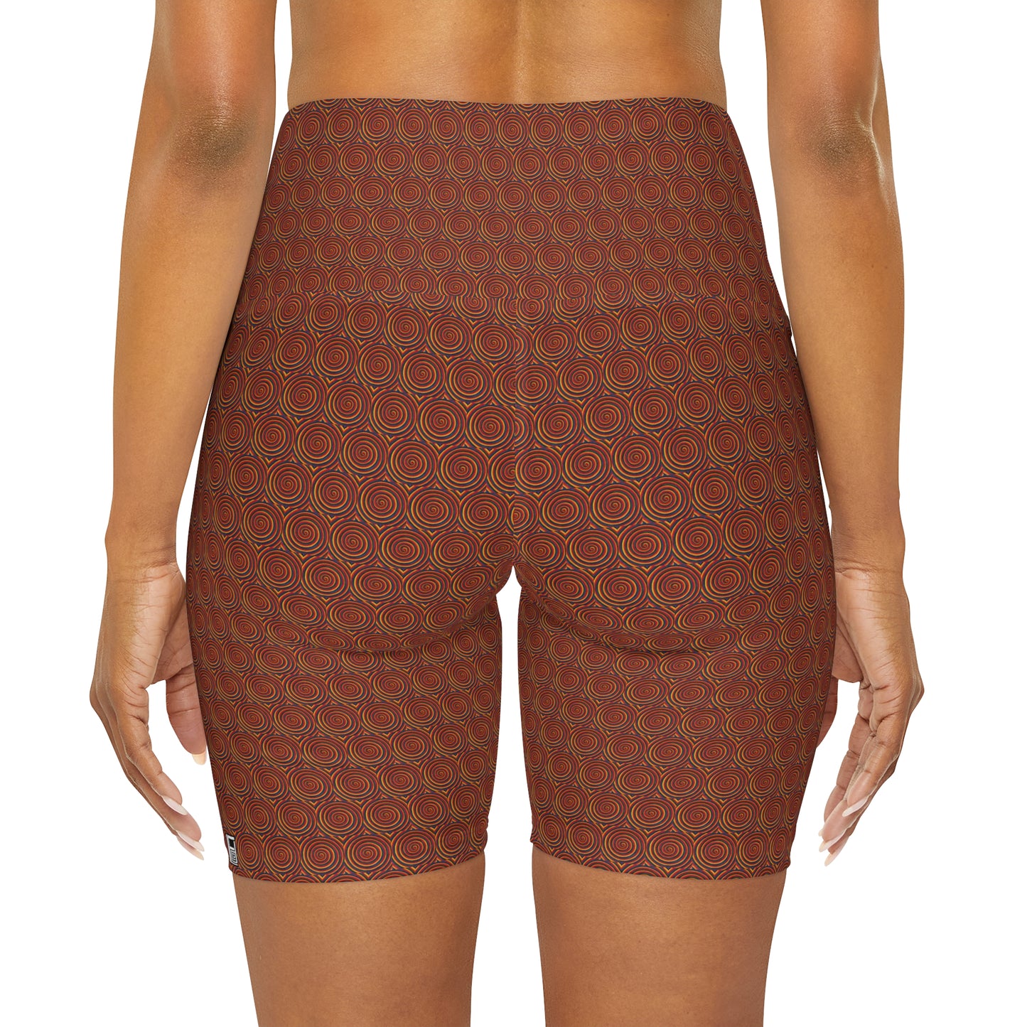 High Waisted Yoga Shorts - No. 144 - Dizzy