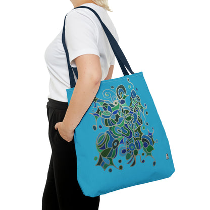 Tote Bag  - No.146 A 'Bird of Paradise' -  By Irish Artist Fiona de Lacy