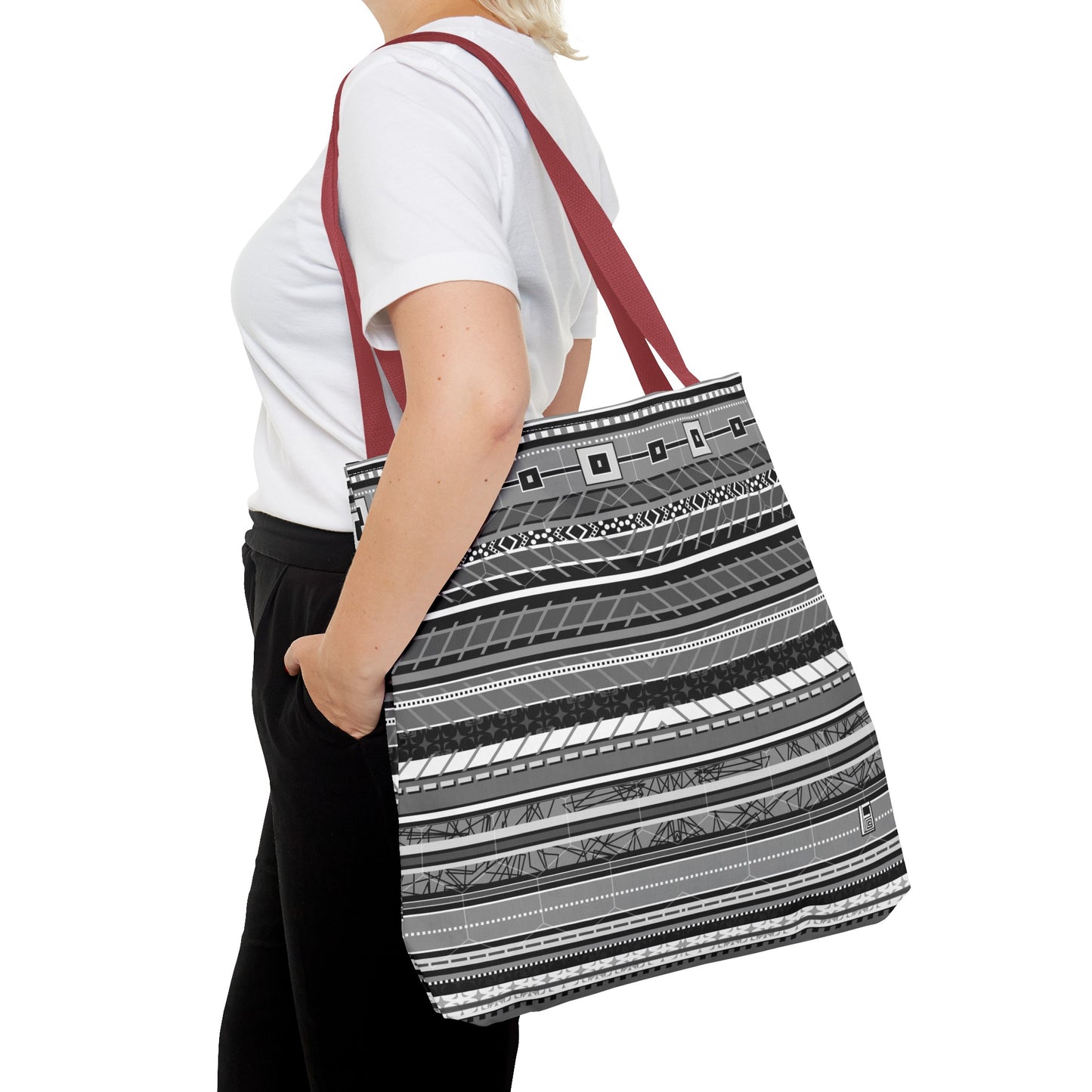 Tote Bag  - No. 298 - Stripes