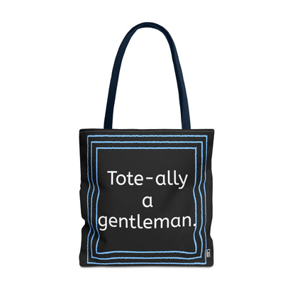 Tote Bag - No. X3 - Tote-ally a gentleman