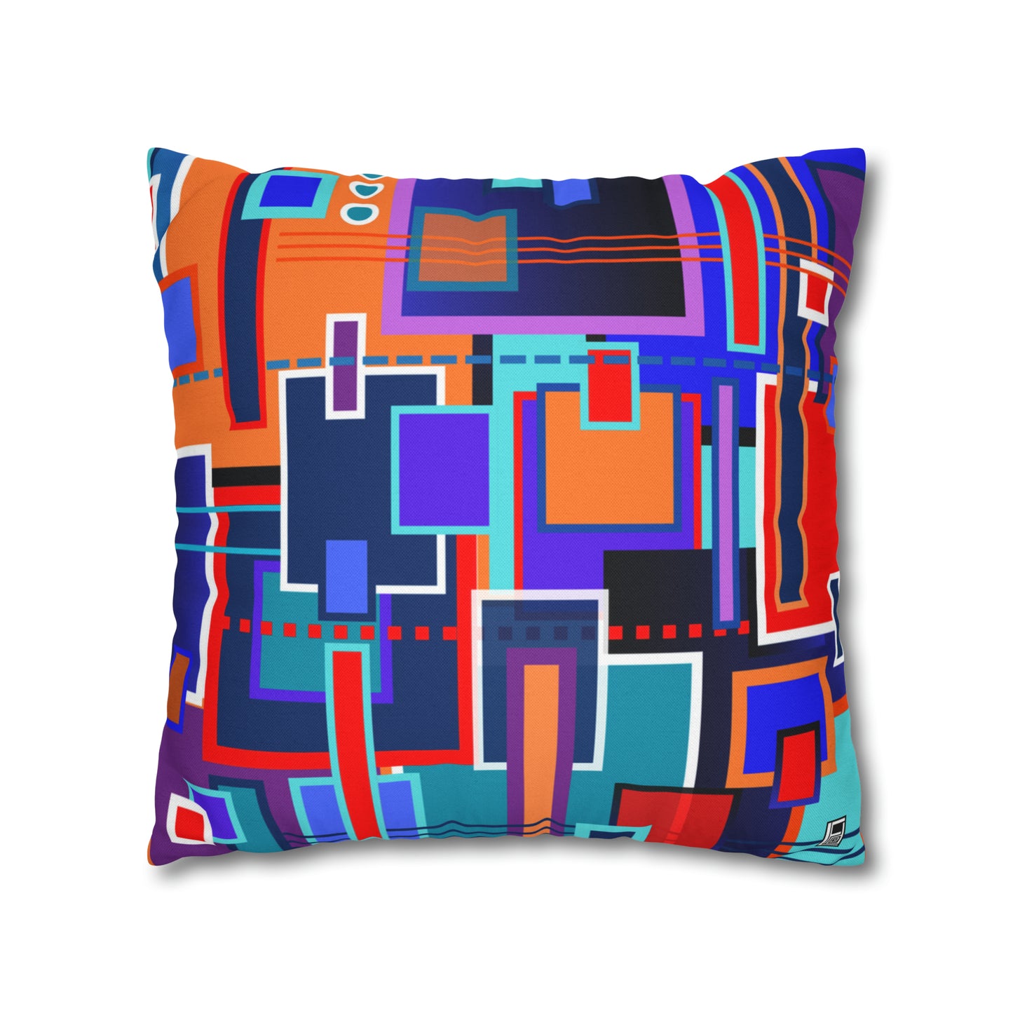 Cushion Pillow Case - No. 233 - 'Squared 1'
