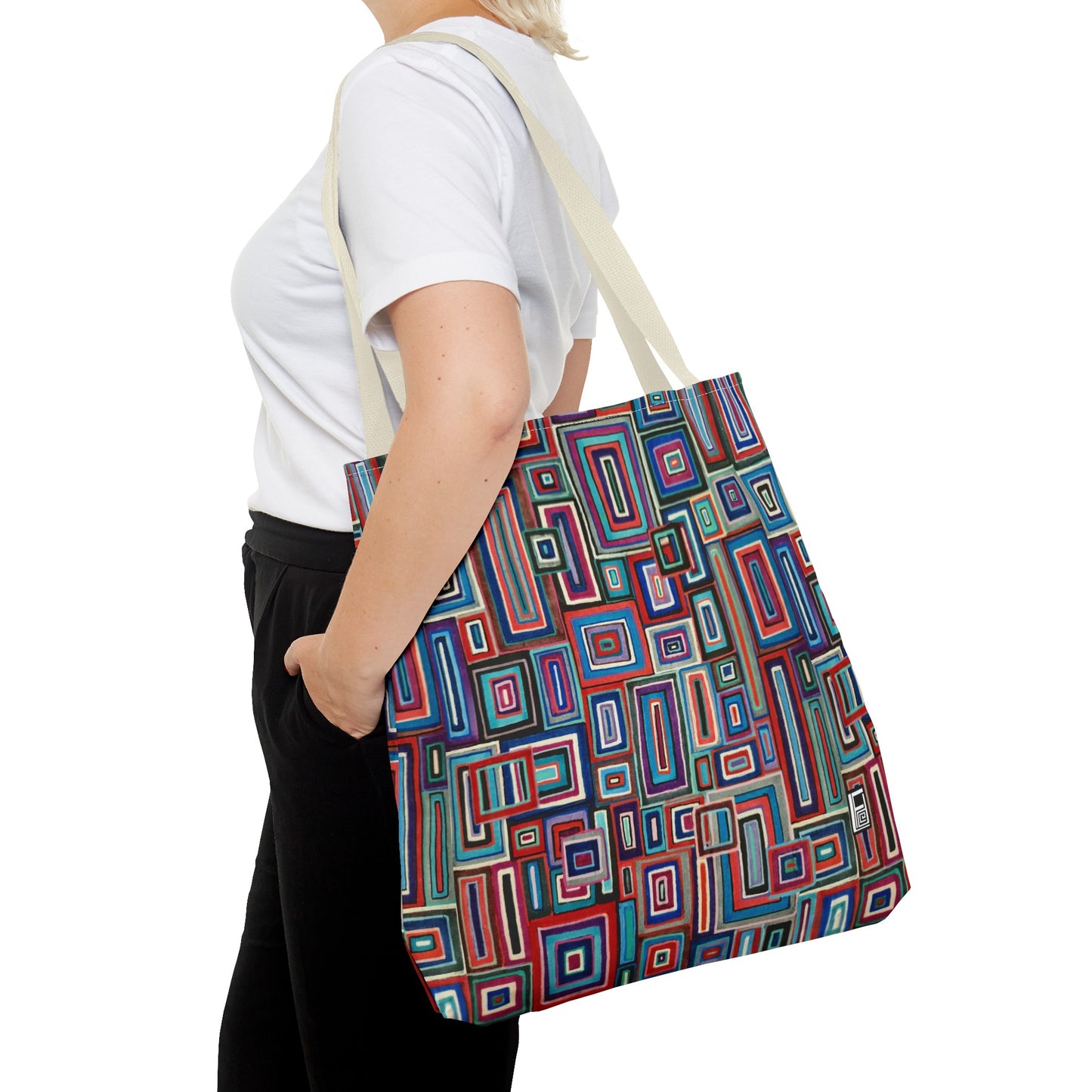 Tote Bag  - No. 311 - Rectangles