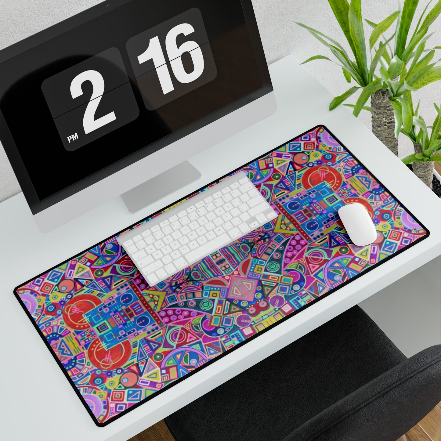 Large, Medium & Small Desk / Mouse Mat - No. 266