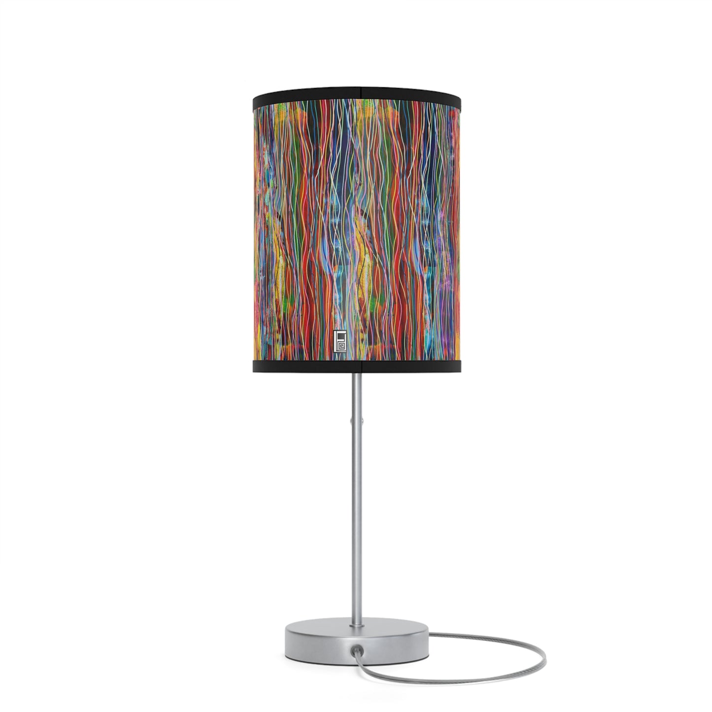 Lamp on a Stand, US|CA plug - No. 236 - 'Ocean'