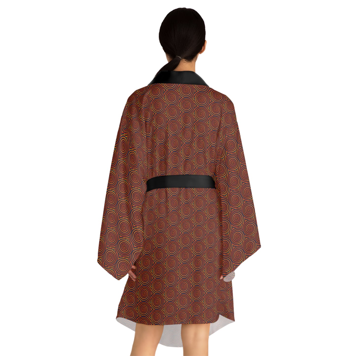 Long Sleeve Kimono Robe - No. 144 - Dizzy