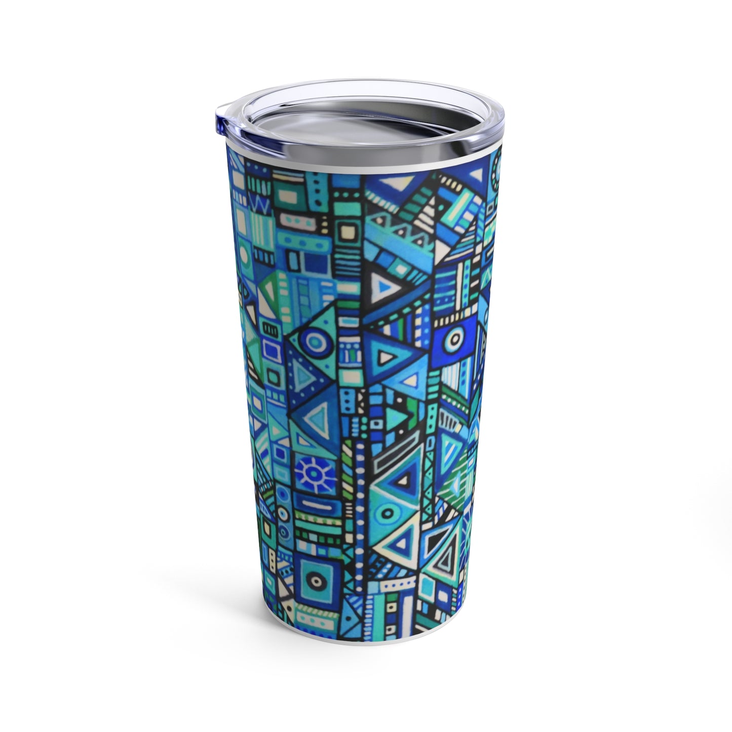 Tumbler 20oz - No. 313 - Routine - By Irish Artist Fiona de Lacy