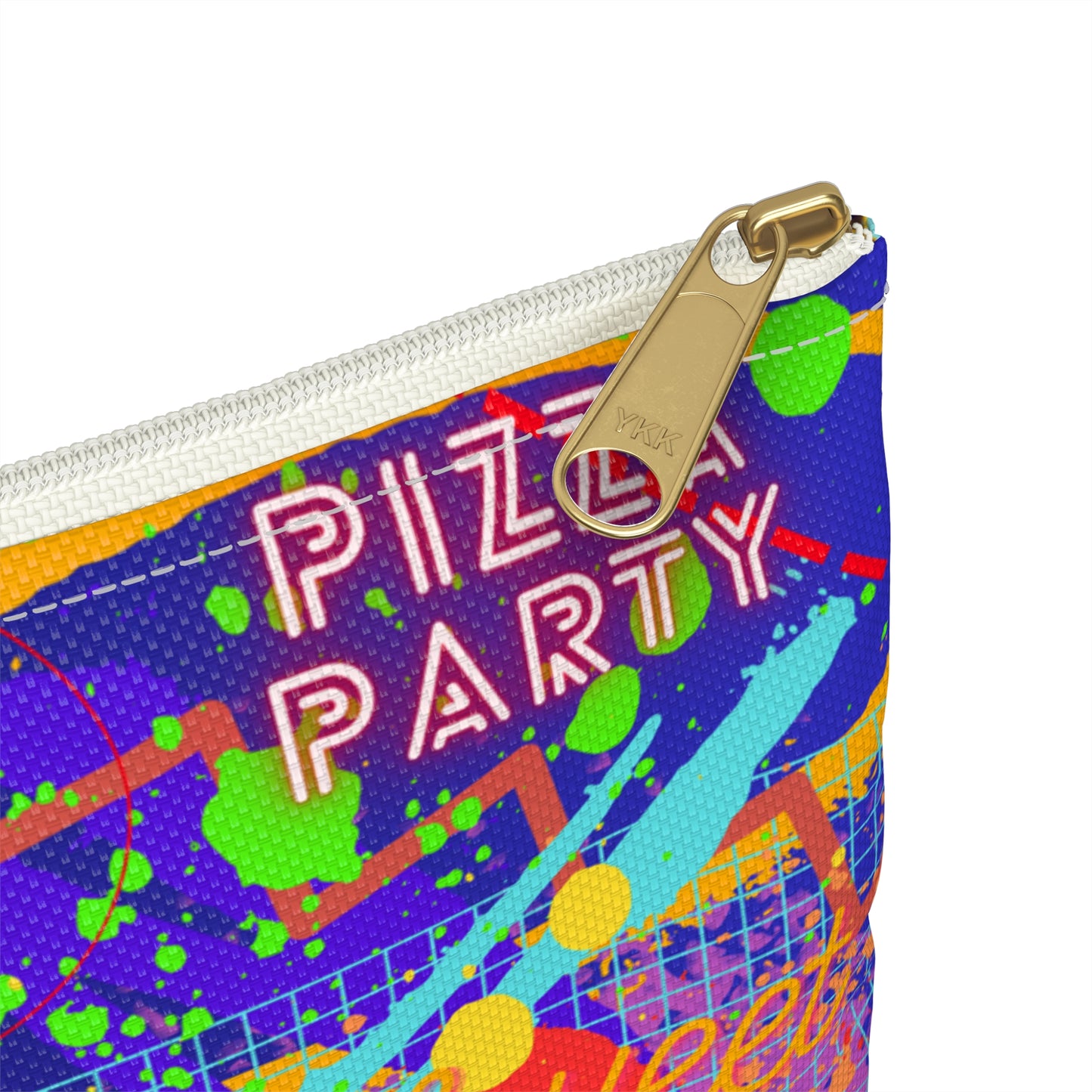 Make Up Bag - No. 232 - Pizza Party Graffiti