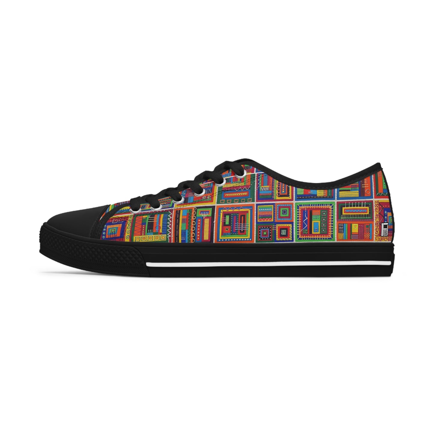 Women's Low Top Sneakers, No. 156 - It's Complicated - By Irish Artist Fiona de Lacy