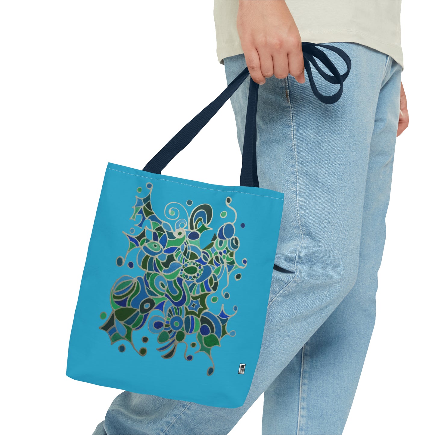 Tote Bag  - No.146 A 'Bird of Paradise' -  By Irish Artist Fiona de Lacy