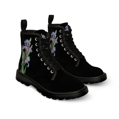 Women's Canvas Boots No. 272  - Purple Orchid