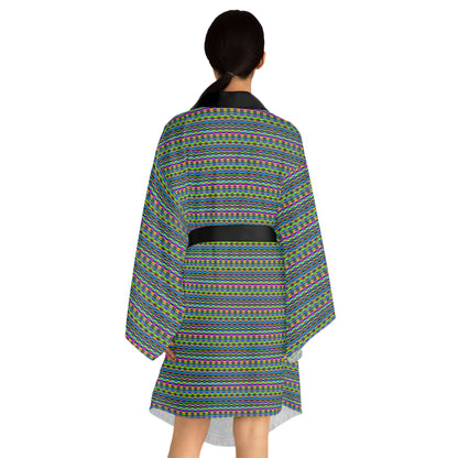 Long Sleeve Kimono Robe  - No. 223 - Patience