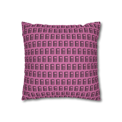 Cushion Pillow Case - No. 000PK - Artists Company Logo on Pink