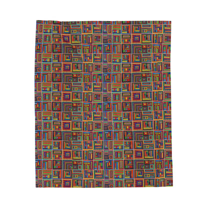 Velveteen Plush Blanket - No. 156 -  'It's Complicated'