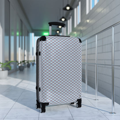 Stylish Suitcase - No. 140 - Thin Blue Line