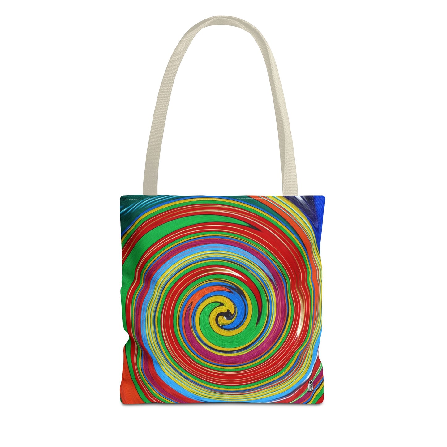 Tote Bag  - No.303 - 'Swirl Blue & Orange'