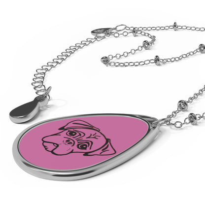 Oval Necklace - No. PUG PK
