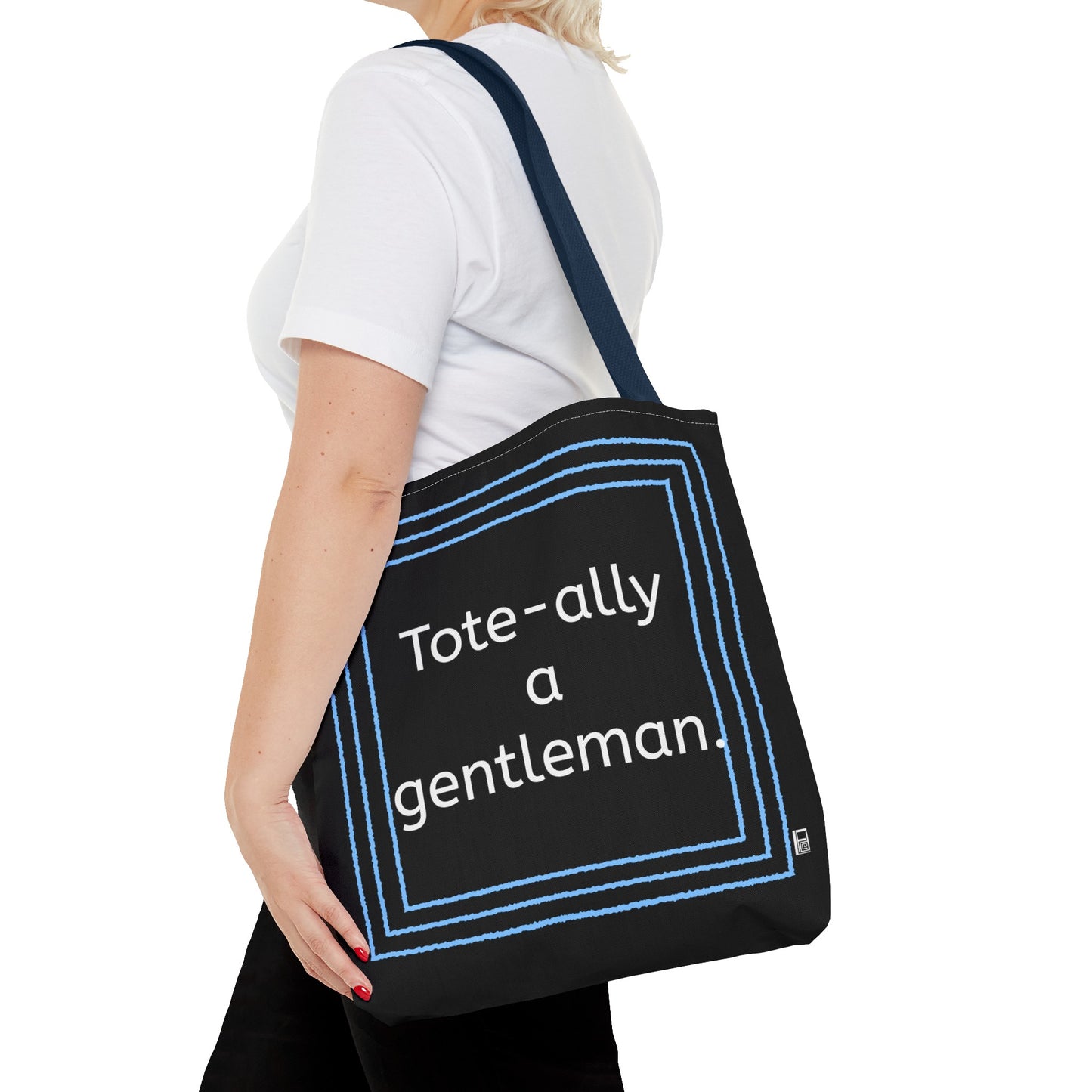 Tote Bag - No. X3 - Tote-ally a gentleman