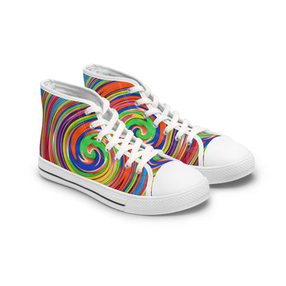 Women's High Top Sneakers - No. 302 -  'Swirl'