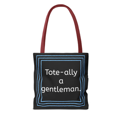 Tote Bag - No. X3 - Tote-ally a gentleman