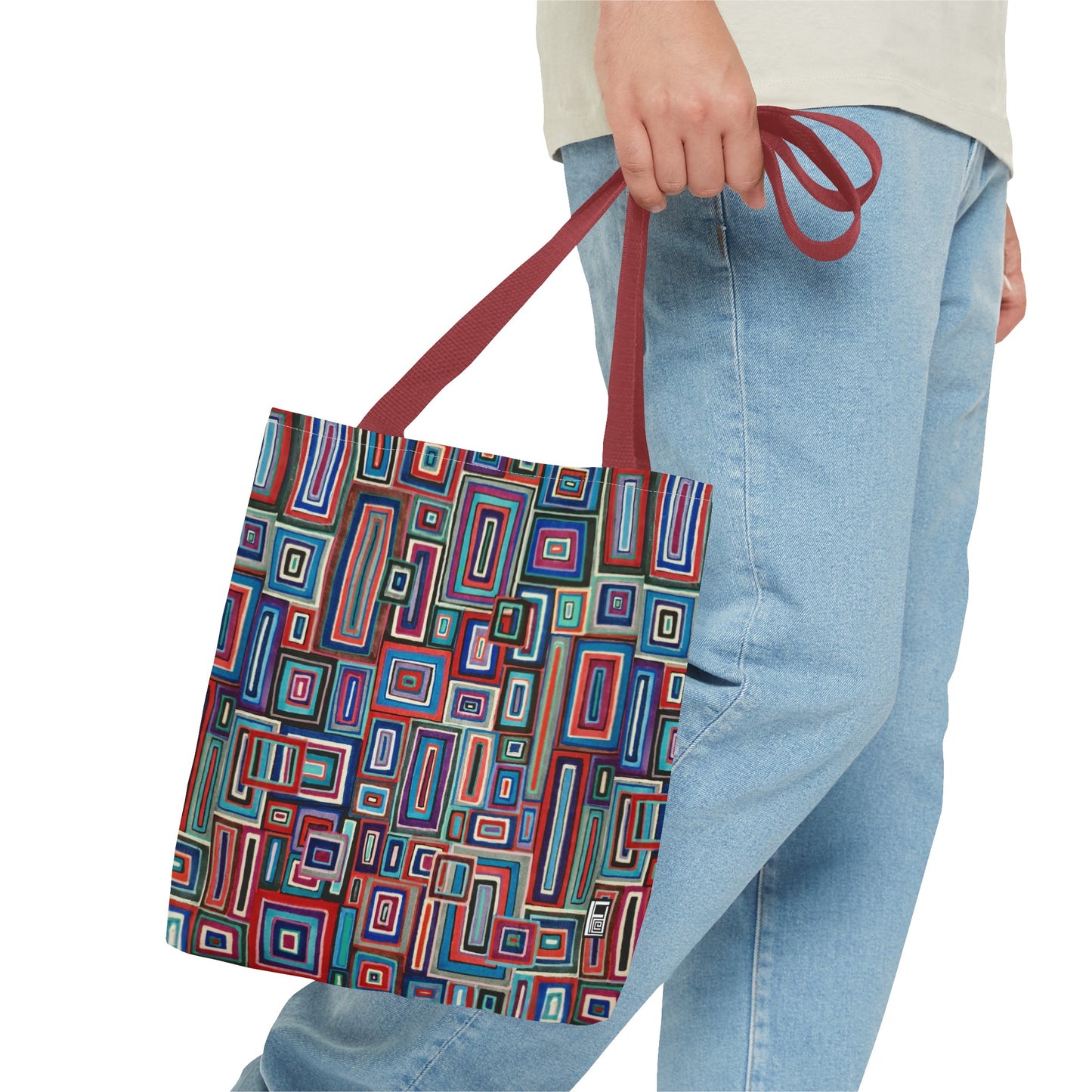 Tote Bag  - No. 311 - Rectangles