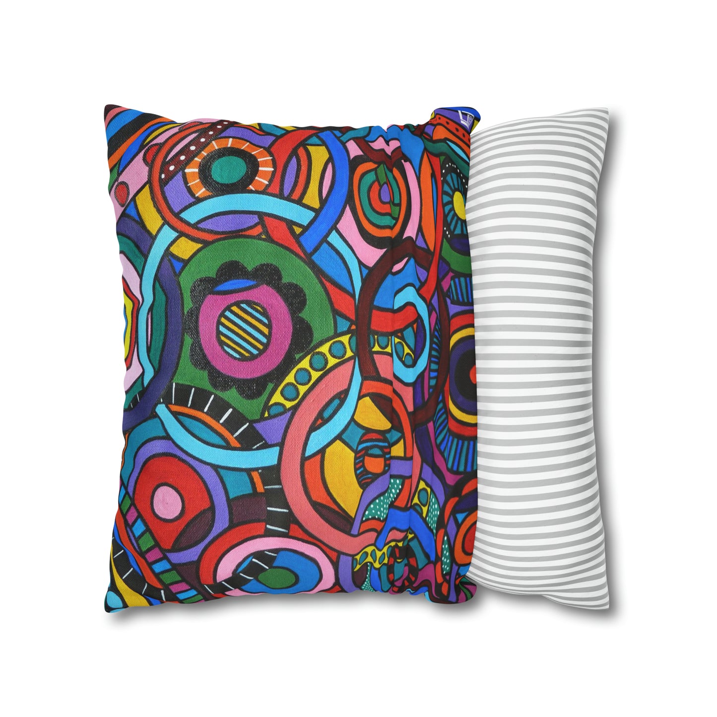 Cushion Pillow Case - No. 221 A - 'Interlinked'