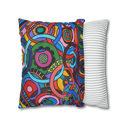 Cushion Pillow Case - No. 221 A - 'Interlinked'