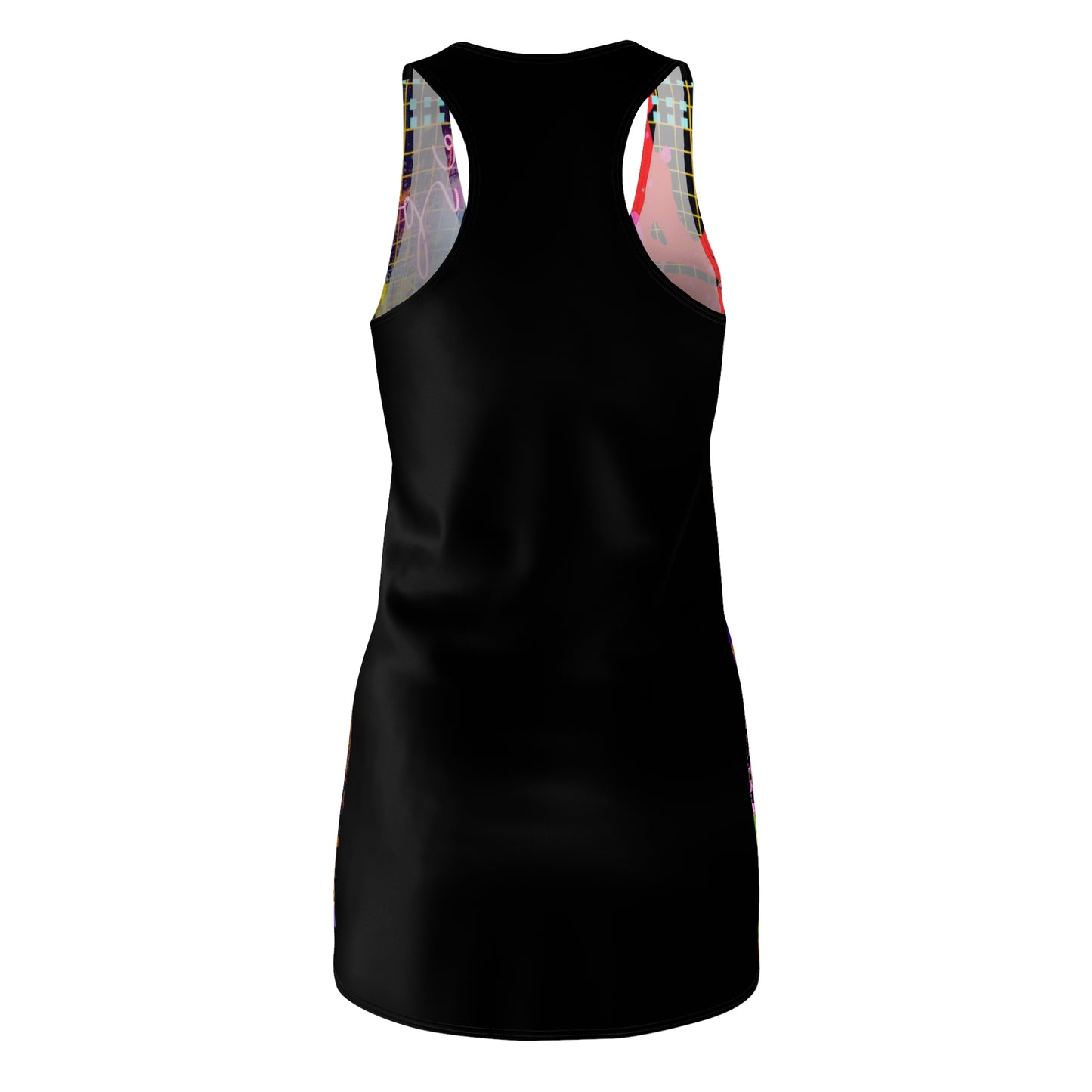 Women's Cut & Sew Racerback Dress - No. 232 - Graffiti - 'No Smoking'