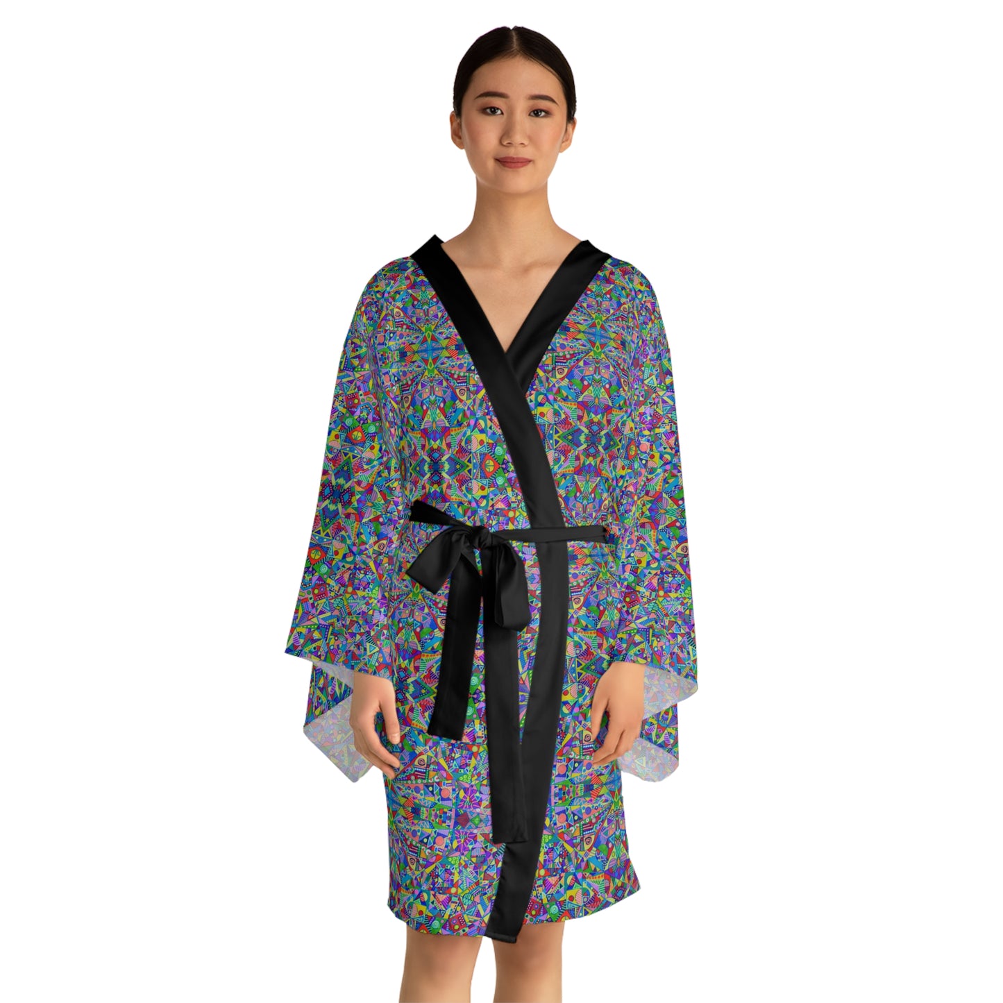 Long Sleeve Kimono Robe  - No. 254