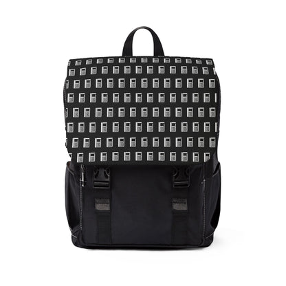 Casual Shoulder Backpack,  No. 000 - BK