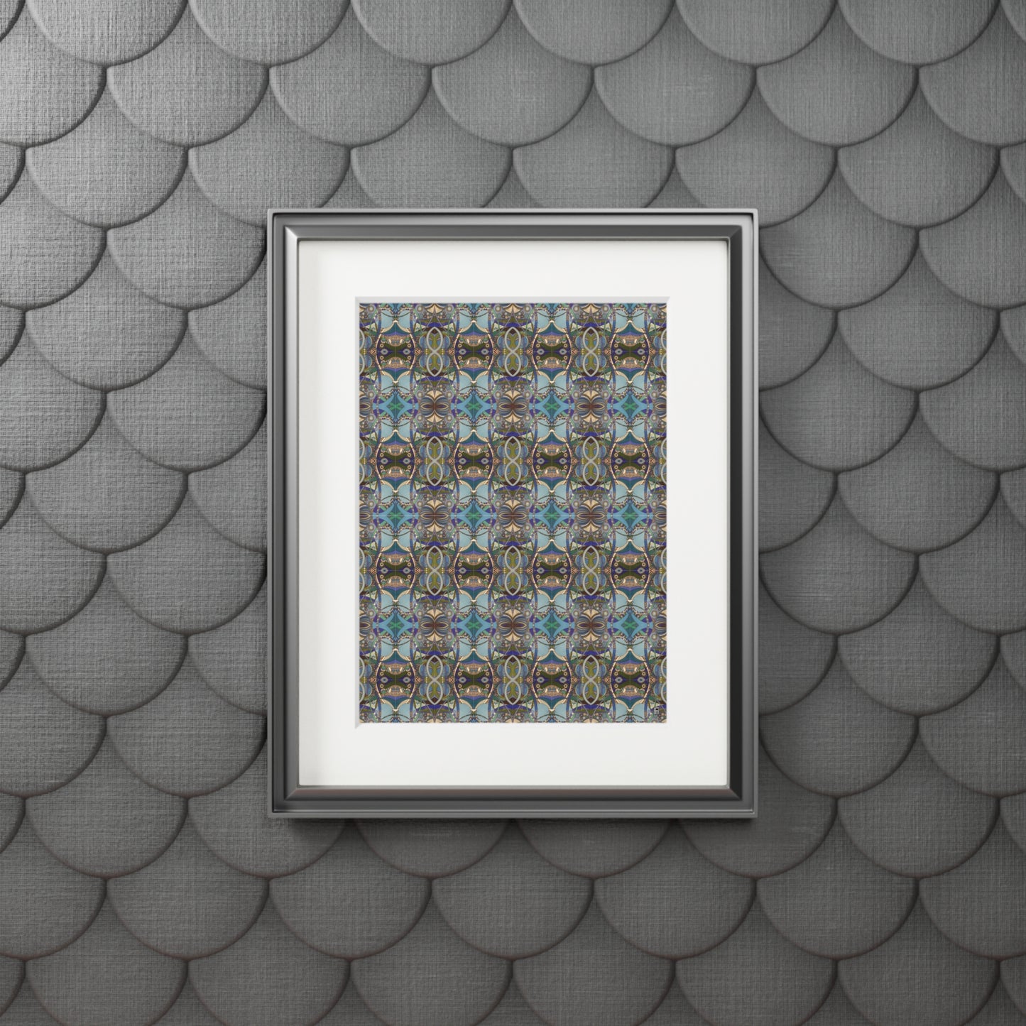 Fine Art Print (Cardboard Frame) - No. 219 - Crossroads Pattern