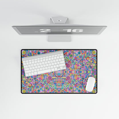 Large, Medium & Small Desk / Mouse Mat - No. 258