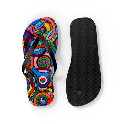 Men's Flip Flops - No. 221 - Interlinked