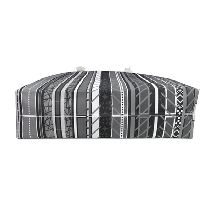 Weekender Bag / Beach Bag / Overnight Bag - No. 298 - 'Monochrome'