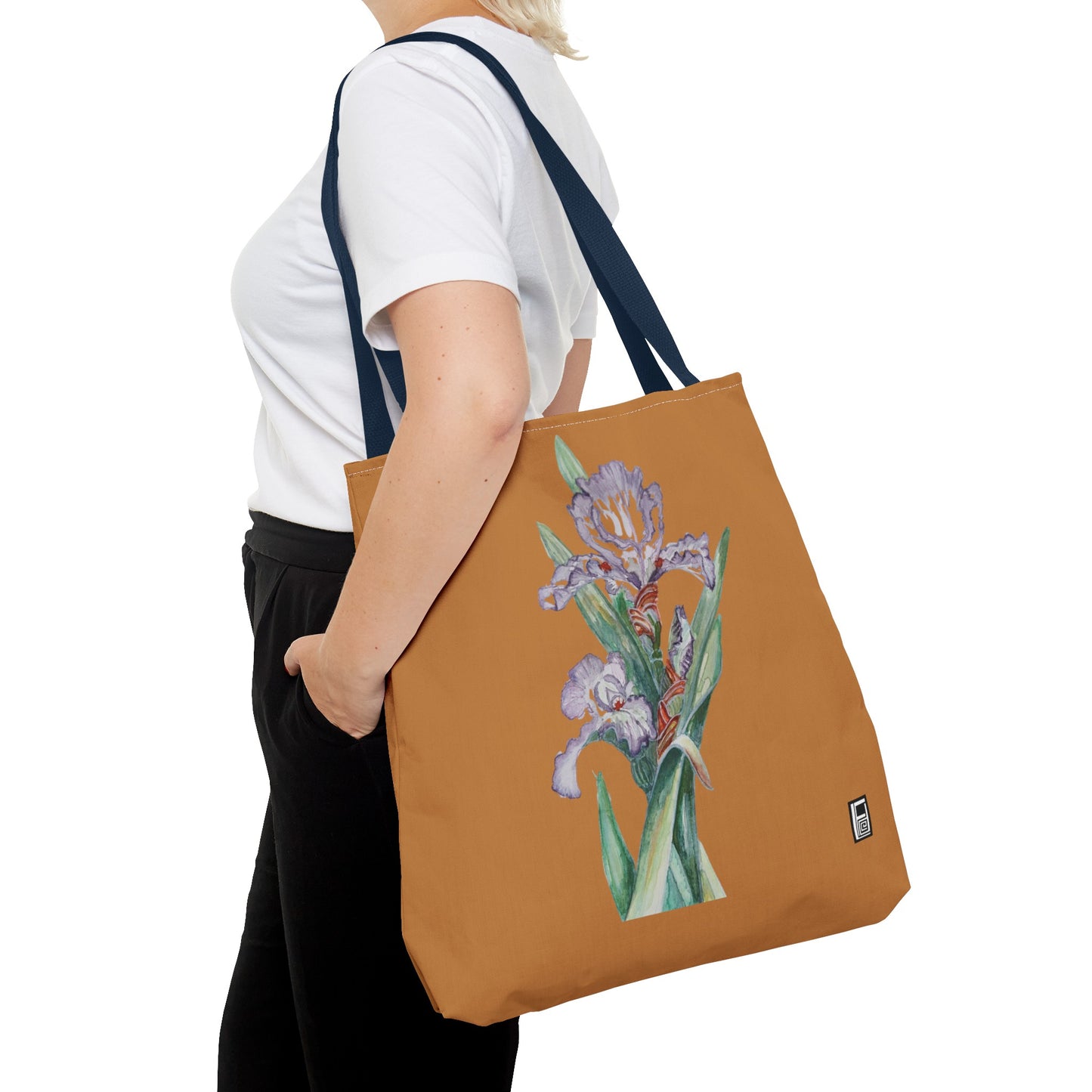 Tote Bag  - No. 272 B - Purple Orchid