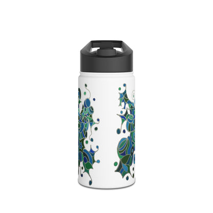 Stainless Steel Water Bottle - No. 146 - Bird of paradise