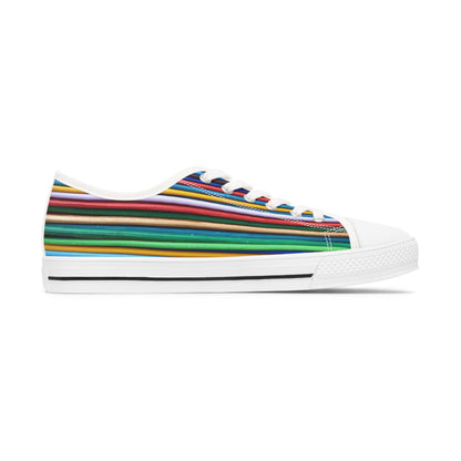 Women's Low Top Sneakers, - No.308 - 'Pathways'