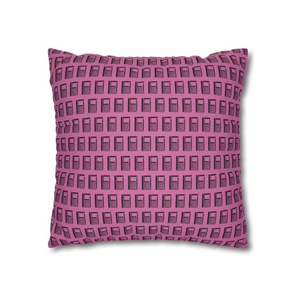 Cushion Pillow Case - No. 000PK - Artists Company Logo on Pink