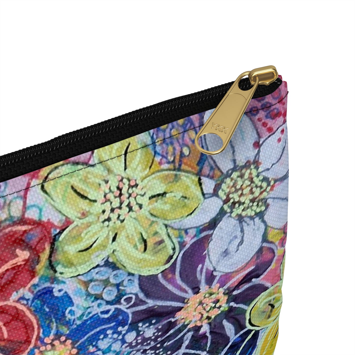 Make Up Bag - No. 241 - Flowers on Pink