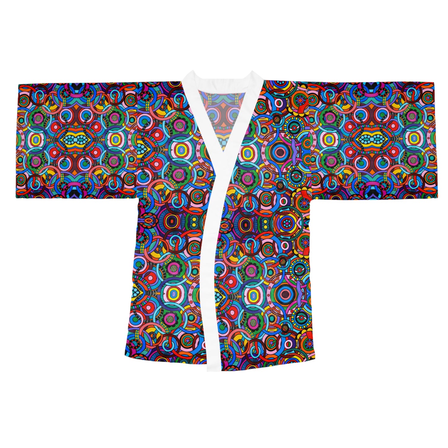 Long Sleeve Kimono Robe - No. 221 - Interlinked