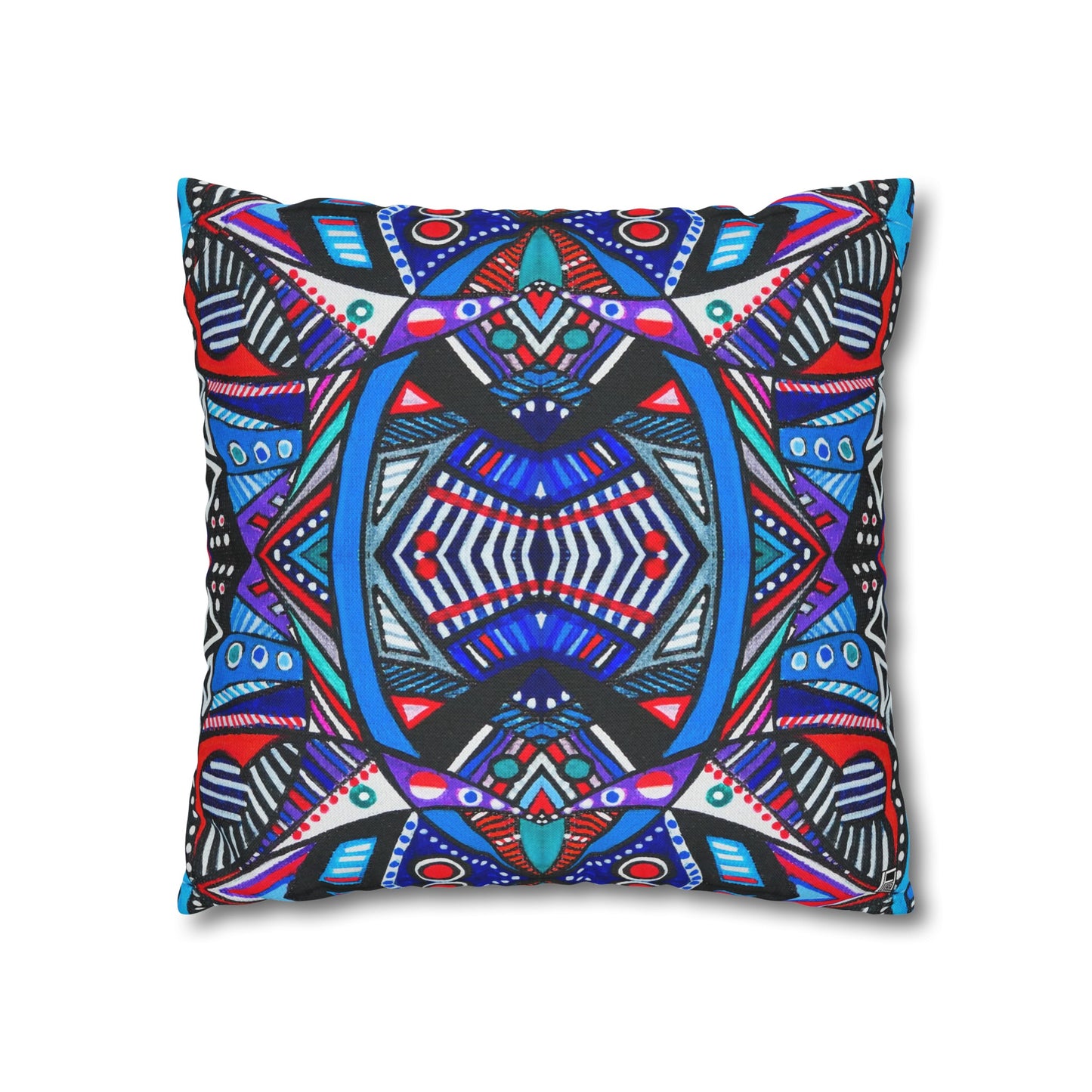 Cushion Pillow Case - No. 292 - Multicoloured Abstract