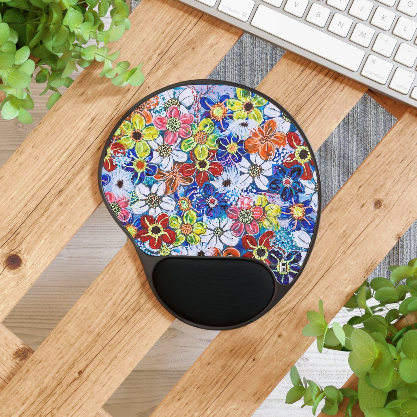 Mouse Pad With Wrist Rest - No. 240