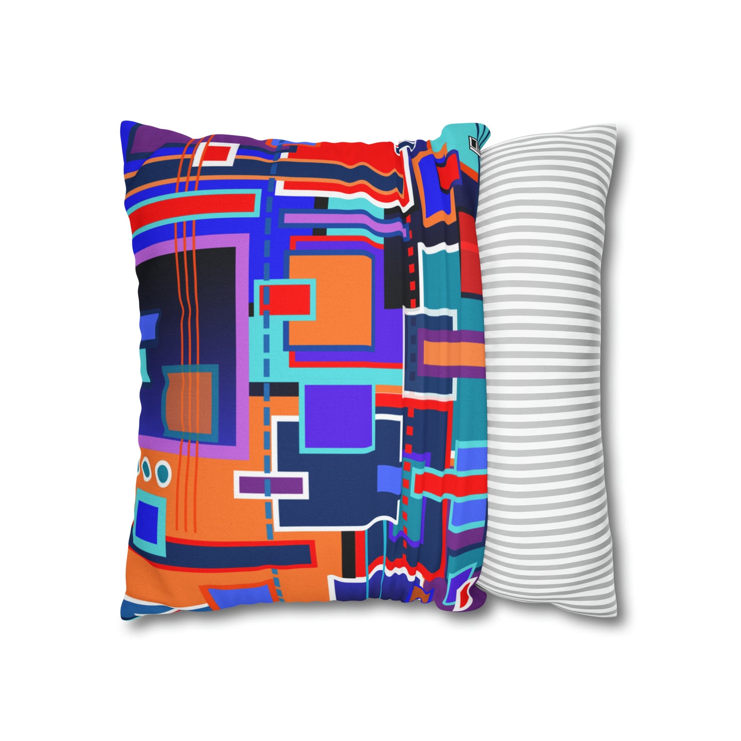 Cushion Pillow Case - No. 233 - 'Squared 1'