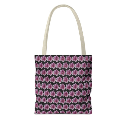 Tote Bag  - No. 269 - Pink & Purple Flower