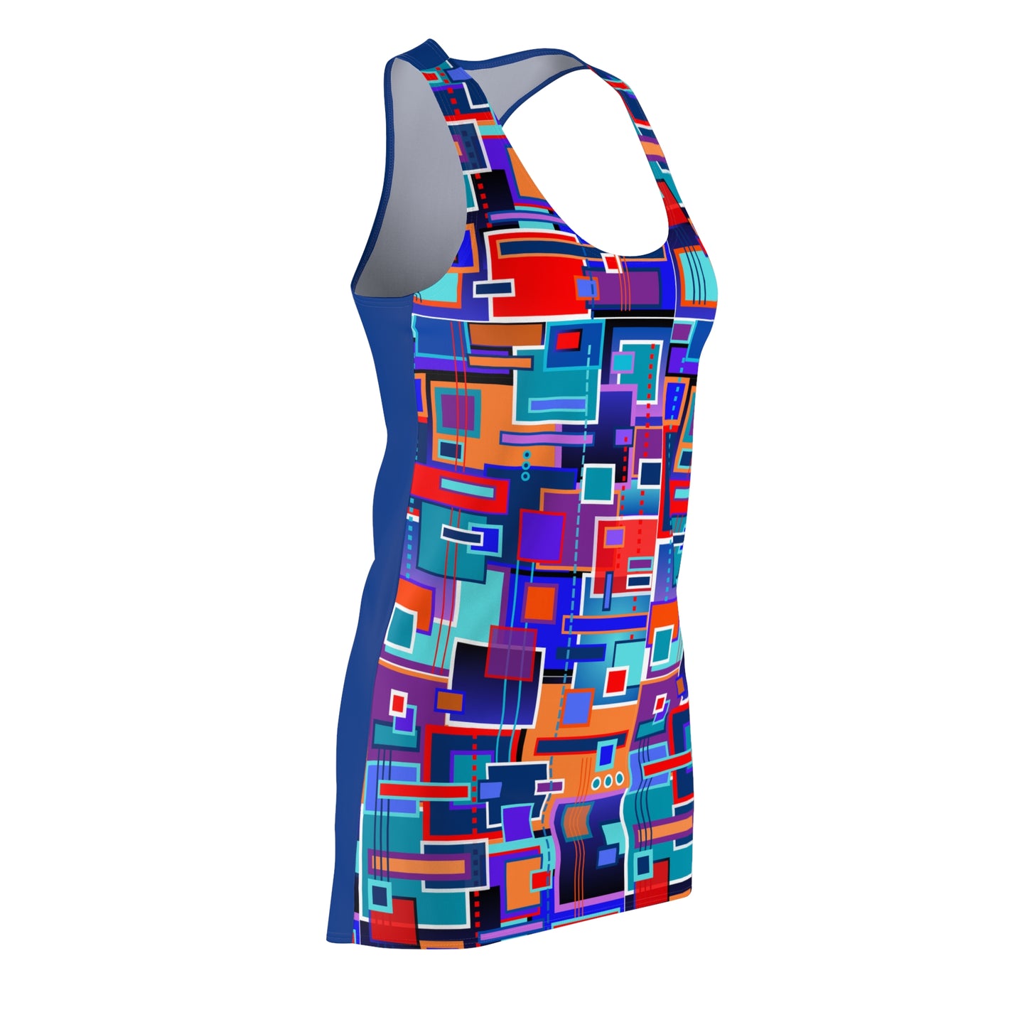 Women's Cut & Sew Racerback Dress - No. 233 - Squared 1