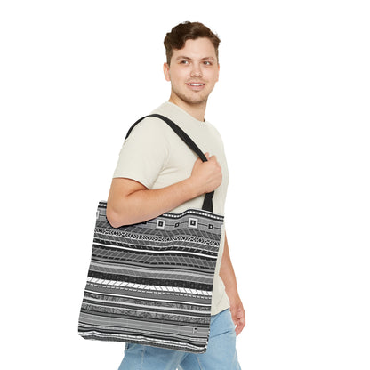 Tote Bag  - No. 298 - Stripes