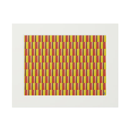 Fine Art Print (Cardboard Frame) - No. 130 - Sunrise Pattern