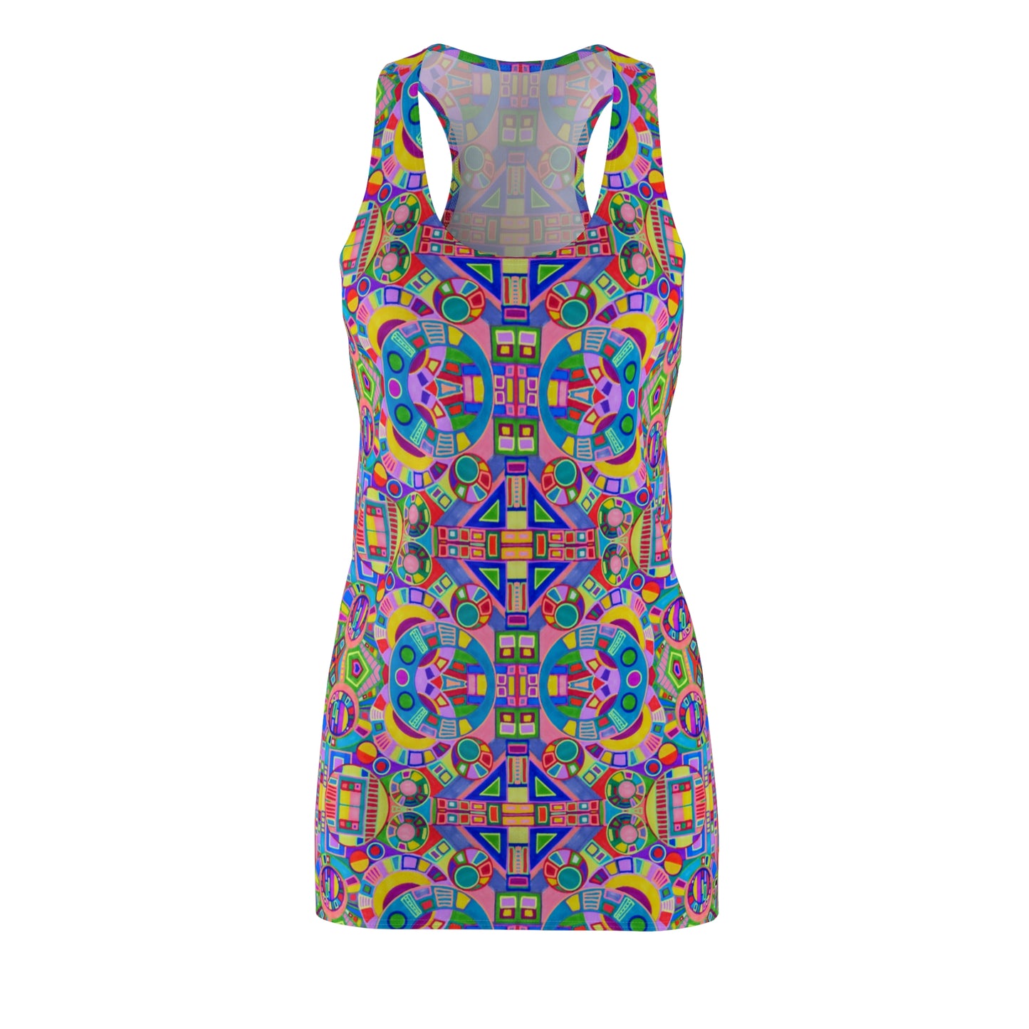 Women's Cut & Sew Racerback Dress - No. 261