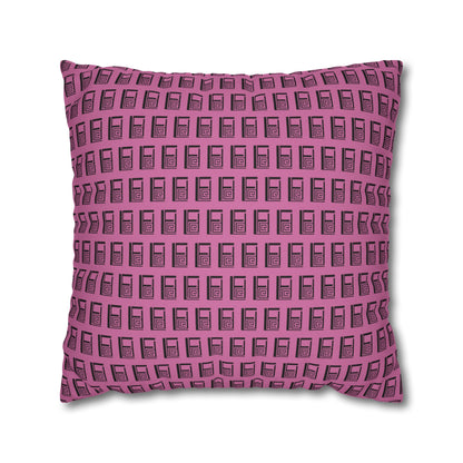 Cushion Pillow Case - No. 000PK - Artists Company Logo on Pink